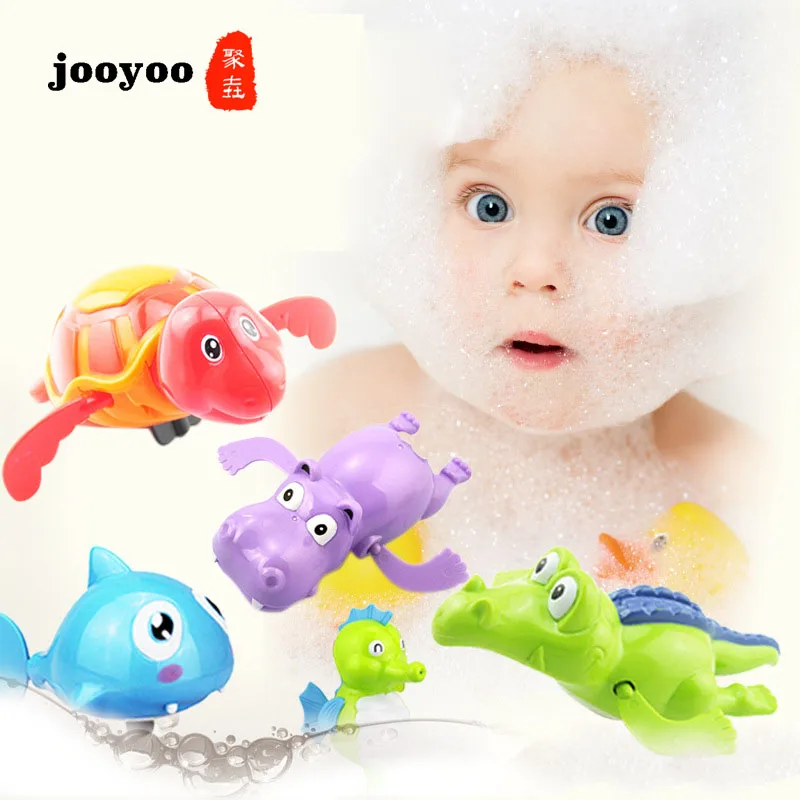 

Creative Children's Clockwork Small Toys Wind Swimming Turtles Fish Play Water Toys Jooyoo