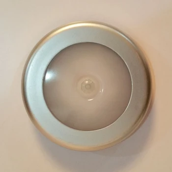 

3x AAA batteries 6 LED Night Light PIR Motion Induction Lamp Magnetic Wall Light use Sensor Night Light Closet Corridor Cabinet