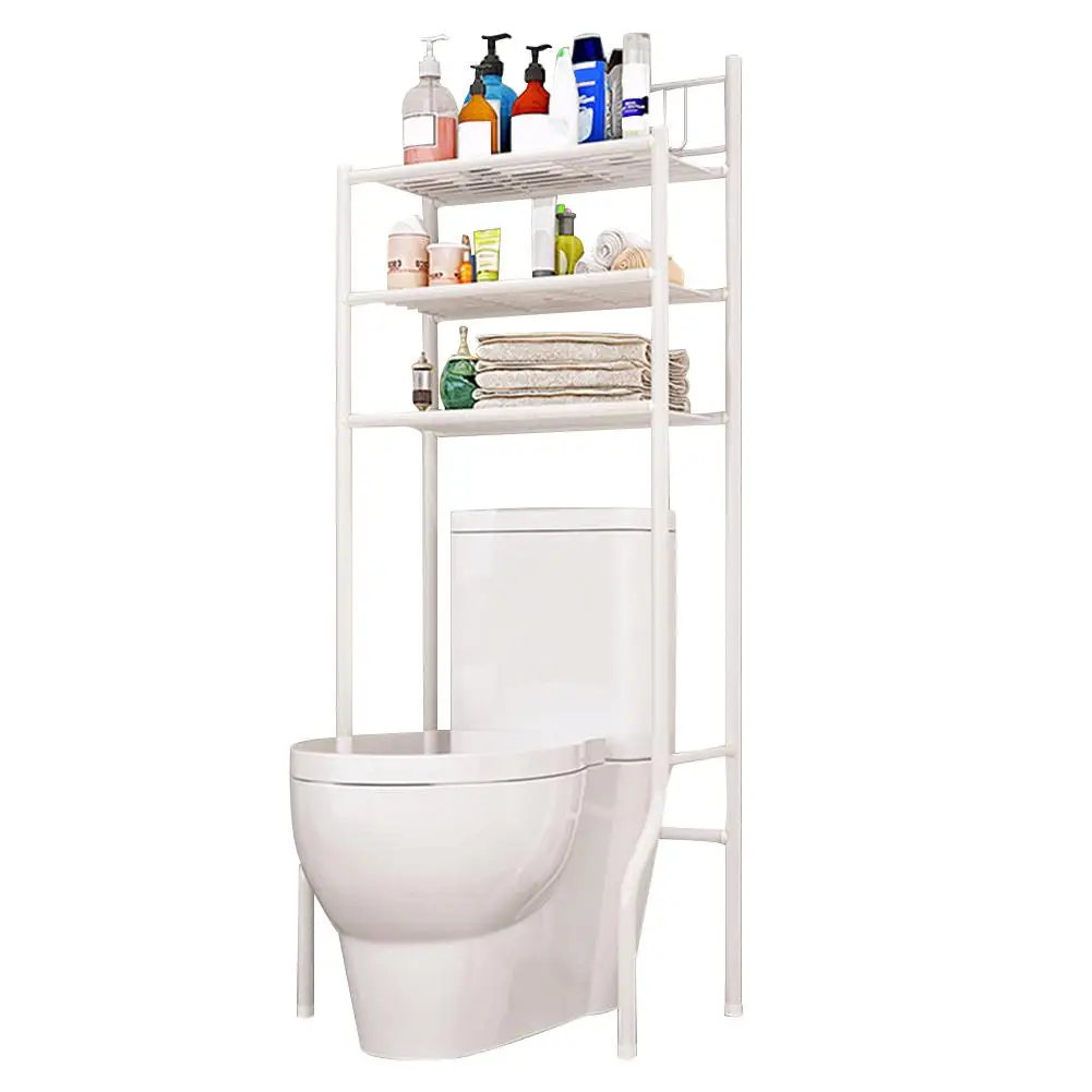 

Bathroom Shelf Shower Gel Shampoo Organizer Toilet Storage Rack Potted Plant Display Stand Home Bathroom Decoration Organizer