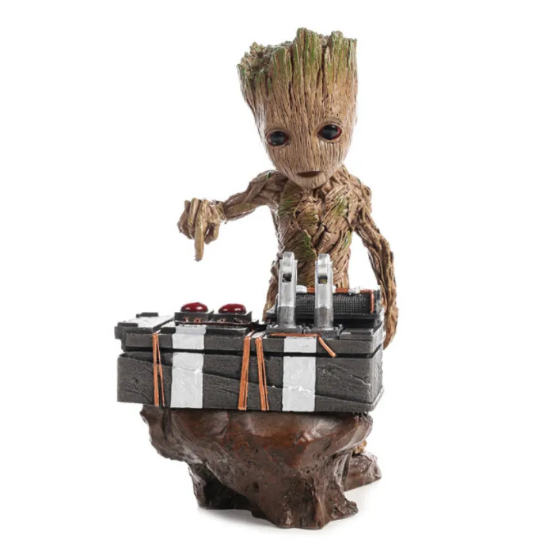 Groot Movie Baby Groot Guardian of The Galaxy фигурки героев Groote кукла модель игрушки украшение стола подарки для детей