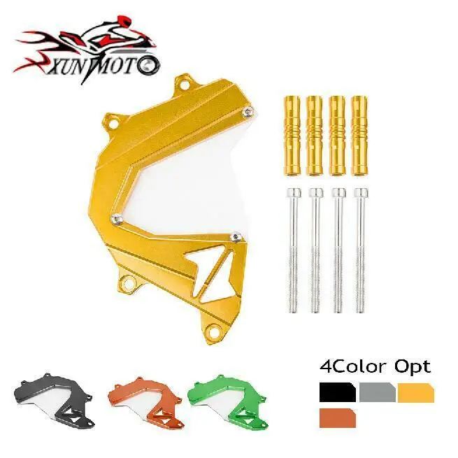 

Motorcycle Frame Front Chain Sprocket Engine Guard Cover Lower Protector For 2012 2013 2014 Kawasaki Z800 Gold Green Orange