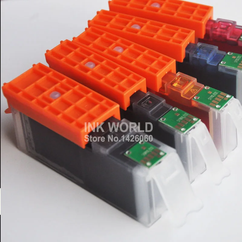Для Canon Pixma MX925 iP7250 iP8750 iX6850 чернильные картриджи PIxma MX 925 iP 7250 8750 iX 6850 принтер 5 цветов