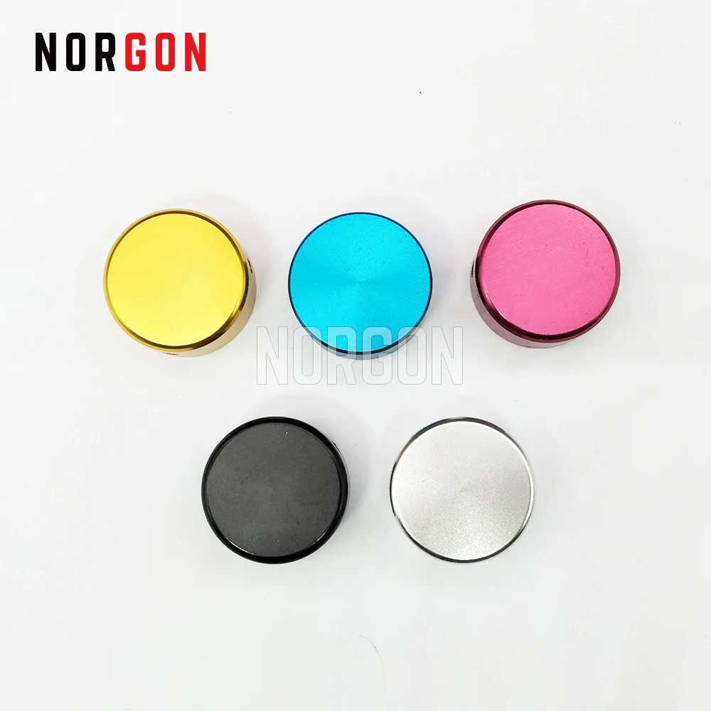 

Aluminum Guitar Effects Pedal Footswitch Toppers 5 colors Footswitch Protector Colorful Metal Bumpers Guitar Accessories
