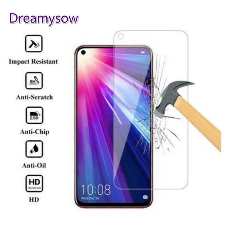 

Tempered Glass Screen Protector For Huawei Y9 Y7Pro P Smart Plus 2019 Honor 10i 20i 8A 8X 8C 7C Pro Anti-Scratch Protective Film