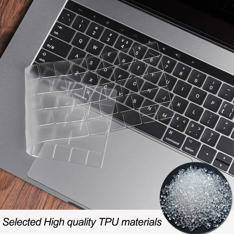 Защитная пленка для клавиатуры из ТПУ Macbook 11 6 &quotAir 12&quot Retina 13 &quot15 дюймов Pro touch bar