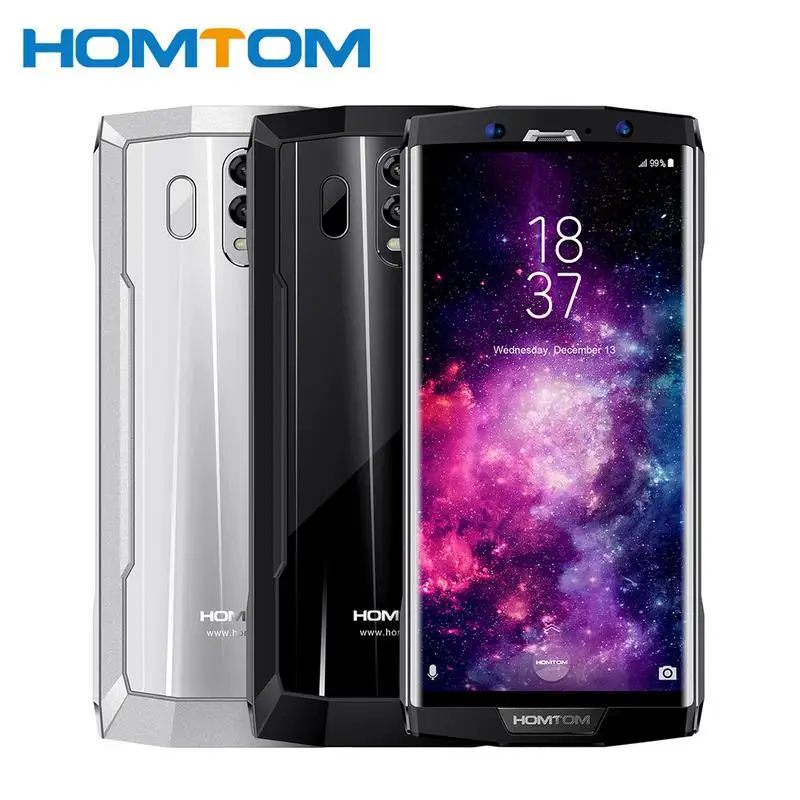 HOMTOM HT70 мобильный телефон 4 Гб 64 6'ཎ: 9 HD + дисплей Восьмиядерный 13MP передний 16MP 5MP