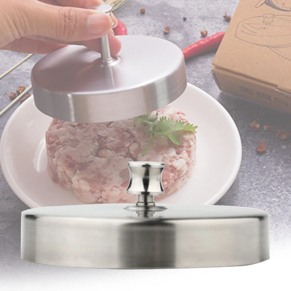 

Patties Stainless Steel DIY Tools Cooking Meat Burger Press Mold Hamburger Maker Shaping Kitchen Accessories Non-stick