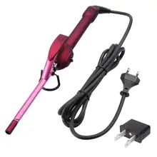 Профессиональные щипцы для завивки волос 9 мм глубоко вьющиеся Электрический бигуди для волос Ролик Керлинг палочка Керамика для укладки инструмента 100-240 В