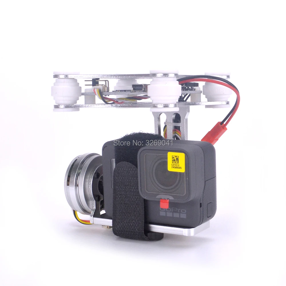 2 осевой бесщеточный подвес легкий для фотосъемки DJI Phantom GoPro Hero 3 4 5 6 DIY