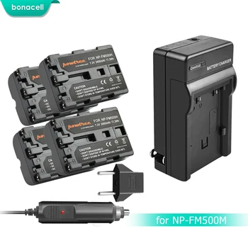 

Powtree 2400mAh NP-FM500H NP FM500H NPFM500H Camera Battery+Charger For Sony A57 A58 A65 A77 A99 A550 A560 A580 Battery L10