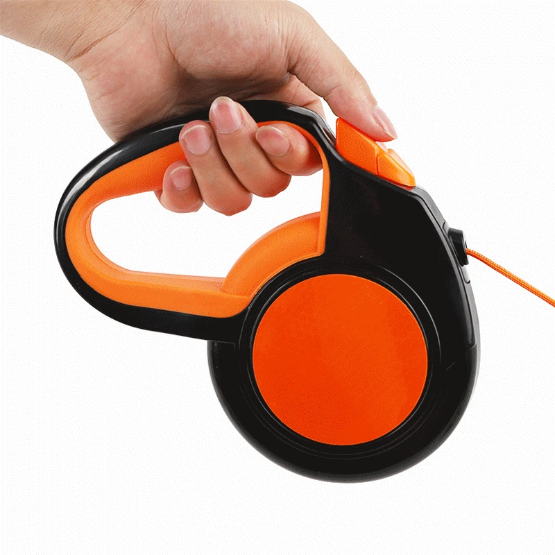 

3/5/8M Length Automatic Retractable Dog Leash Nylon Walking Night Running Reflective for Small Medium Dogs Pet Leash Lead