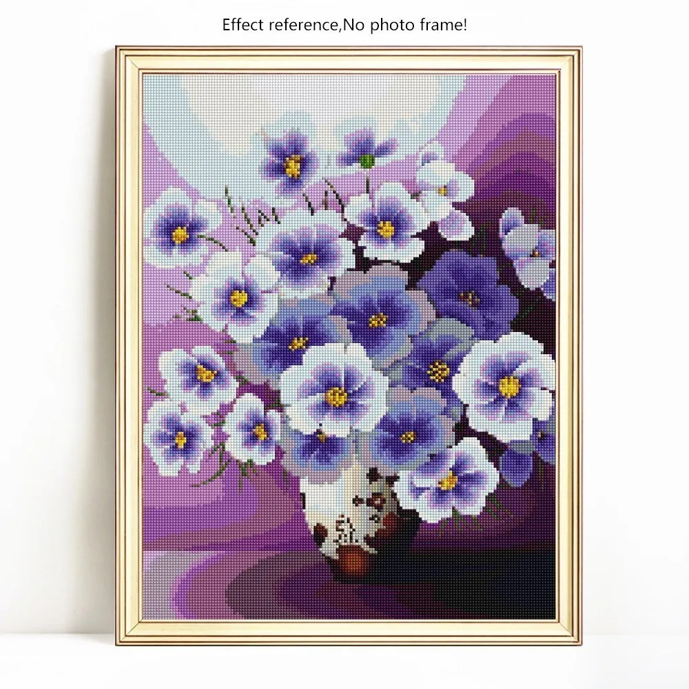 Evershine DIY Diamond Embroidery Full Display Flowers Full Square 5D Diamond Painting Cross Stitch Daisy Picture Of Rhinestones