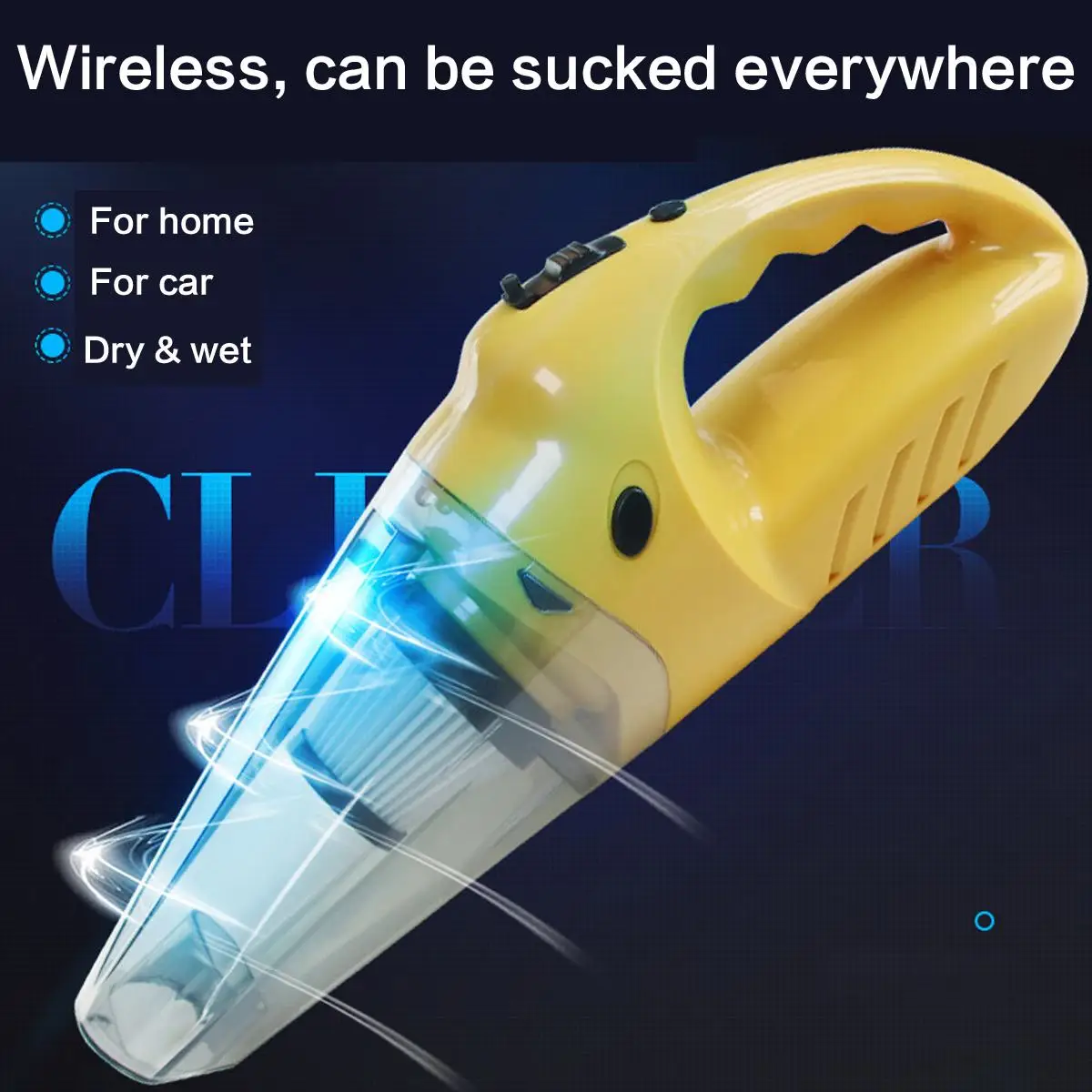 

3200KPA Vaccum Cleaner Portable Cordless Handheld 2200MAH Rechargeable Wet/Dry Car Vacuum Cleaner for Car Home 12V 120W