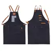Salon Hair Cutting Apron Professional Barber Denim Apron Hairdresser Hair Cutting Protection Tool Hairdresser Styling Cloth Tool 2