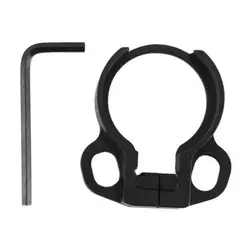 Черный комбинированный Адаптер для крепления стандартных одноточечных строп с одним винтом и охотничьими аксессуарами