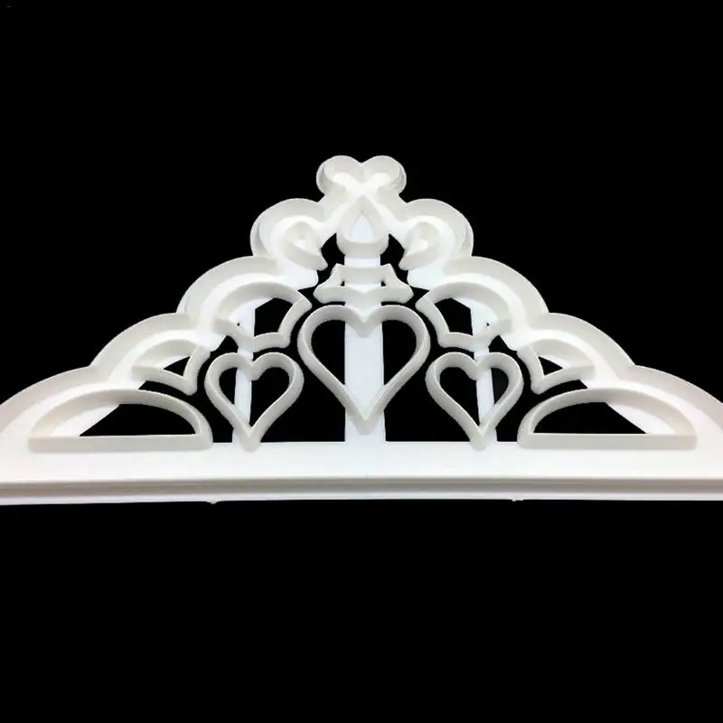 

Crown Fondant Cake Printed Mold Cookie Baking Mold Cutting Decal Decoupling Side Embossing Knife Flower Pressing Tool