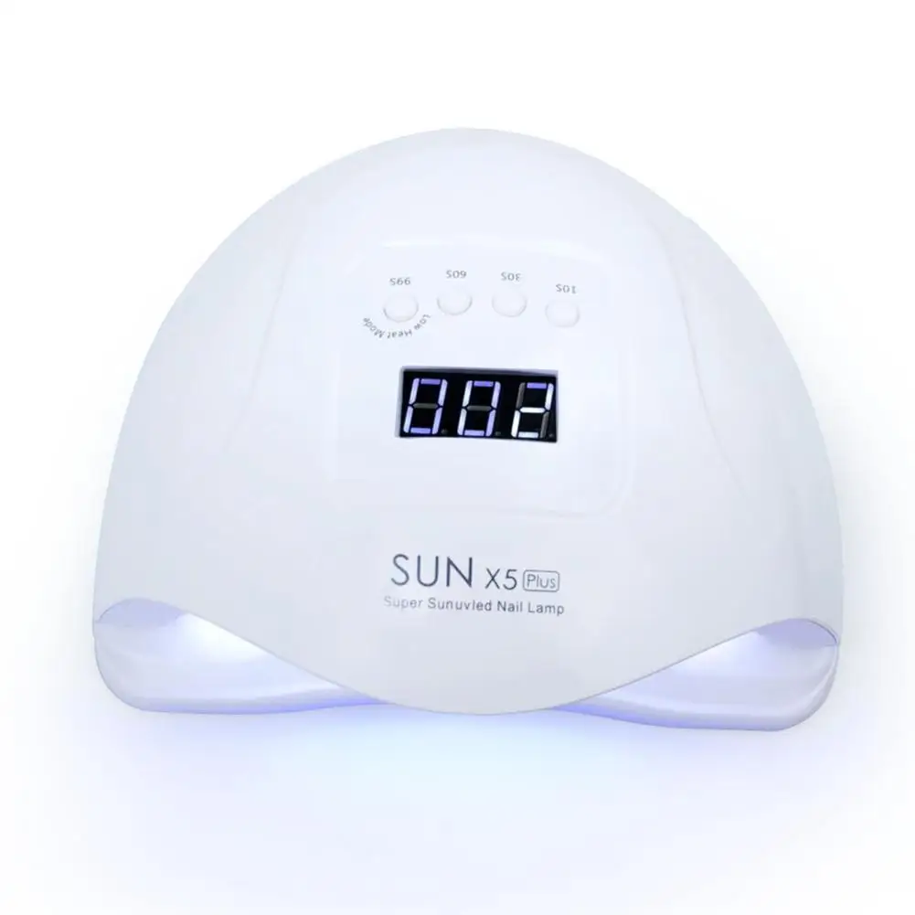 

X5 Plus 80W UV LED Nail Lamp Nail Dryer Double UV lamp to cure UV Gel Nail Polish With Smart Sensor Lamp Timer For Nail
