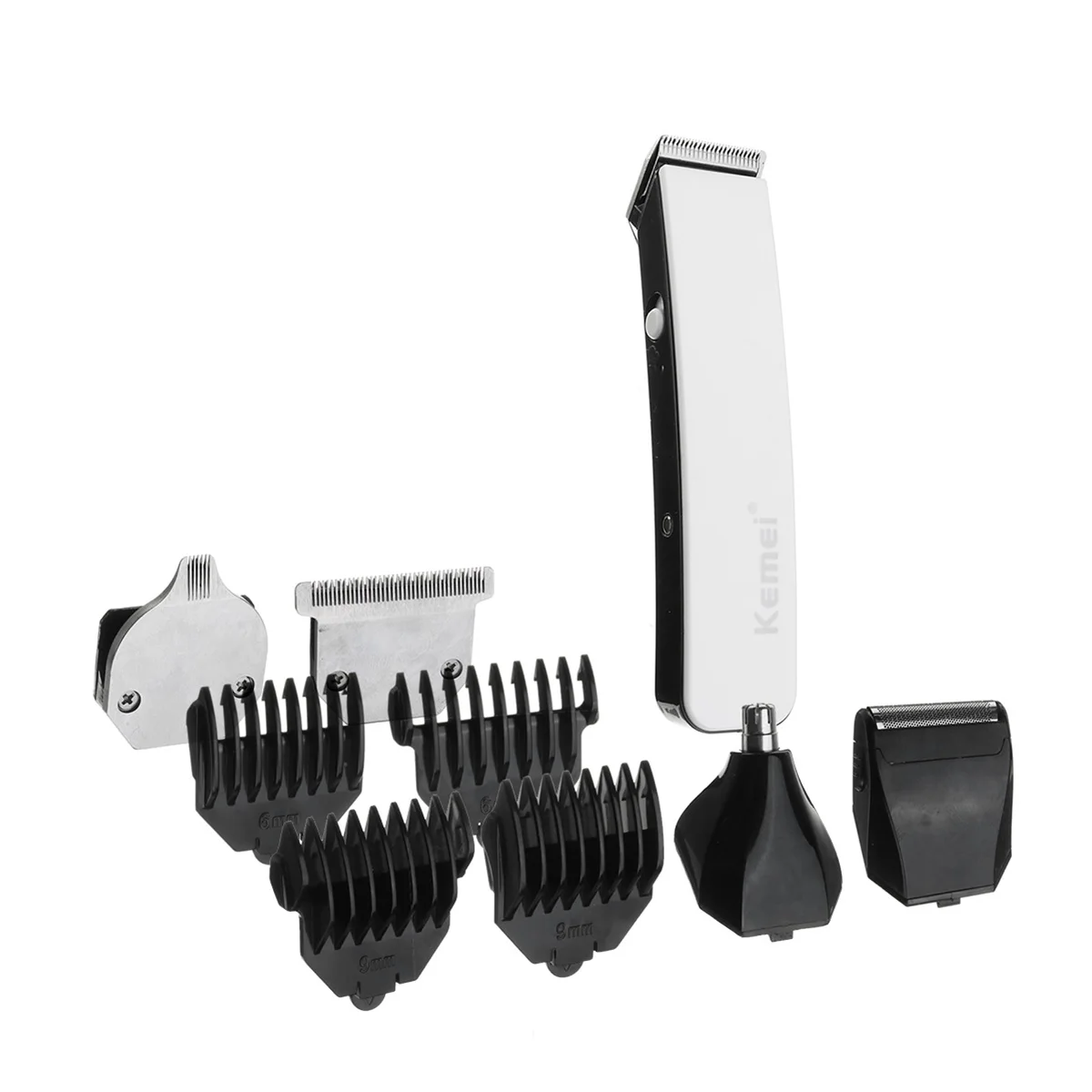 KEMEI Cordless 5 In 1 Electric Hair Trimmer Baby Low Noise Hair Clipper For Men Grooming Rechargeable Hair Cutting Machine KEMEI Cordless 5 In 1 Electric Hair Trimmer Baby Low Noise Hair Clipper For Men Grooming Rechargeable Hair Cutting Machine