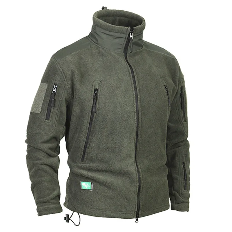 Achat Hommes hiver épaissir chaud polaire manteau en plein air équitation escalade randonnée chasse Camping thermique militaire tactique coupe vent veste