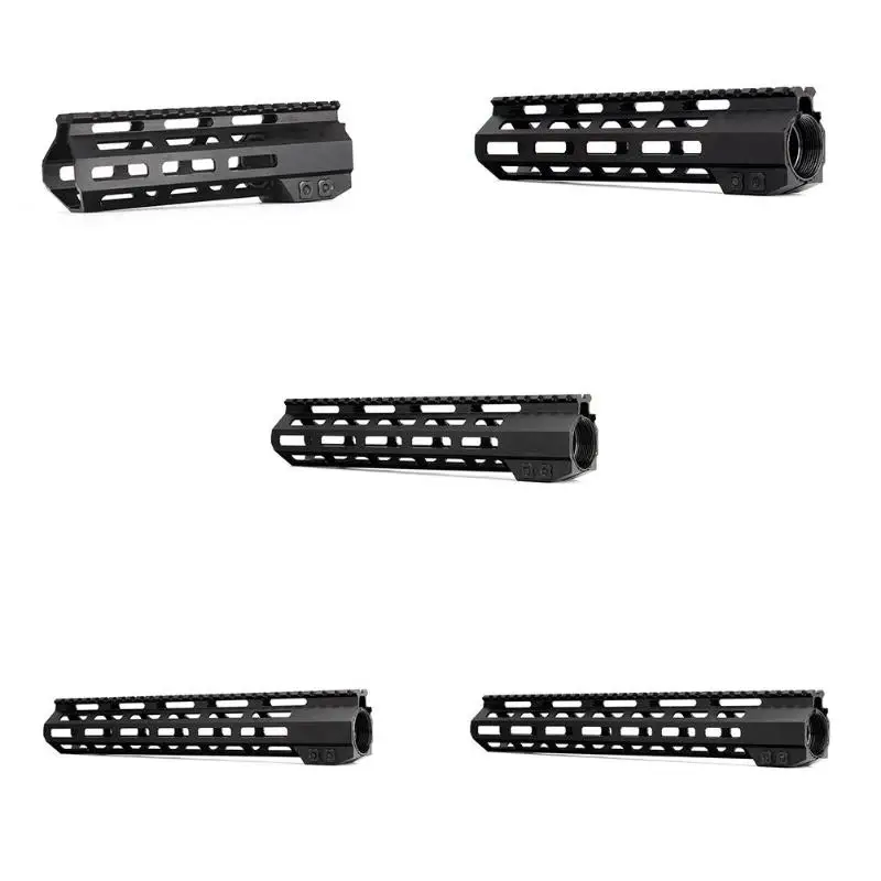 

7"/ 9"/ 10"/ 12"/ 13.5" AR15 Free Float M-LOK Handguard Picatinny Handguard Free Float Raticle Riflescope Picatinny Rail