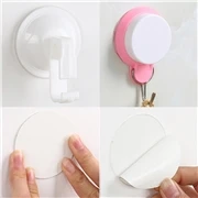 

Transparent Magic Sticker Wall Cup Strong Seamless Tiles Hook DIY 1PC Home Decor Suction Double Sided Adhesive Tape Reuseable