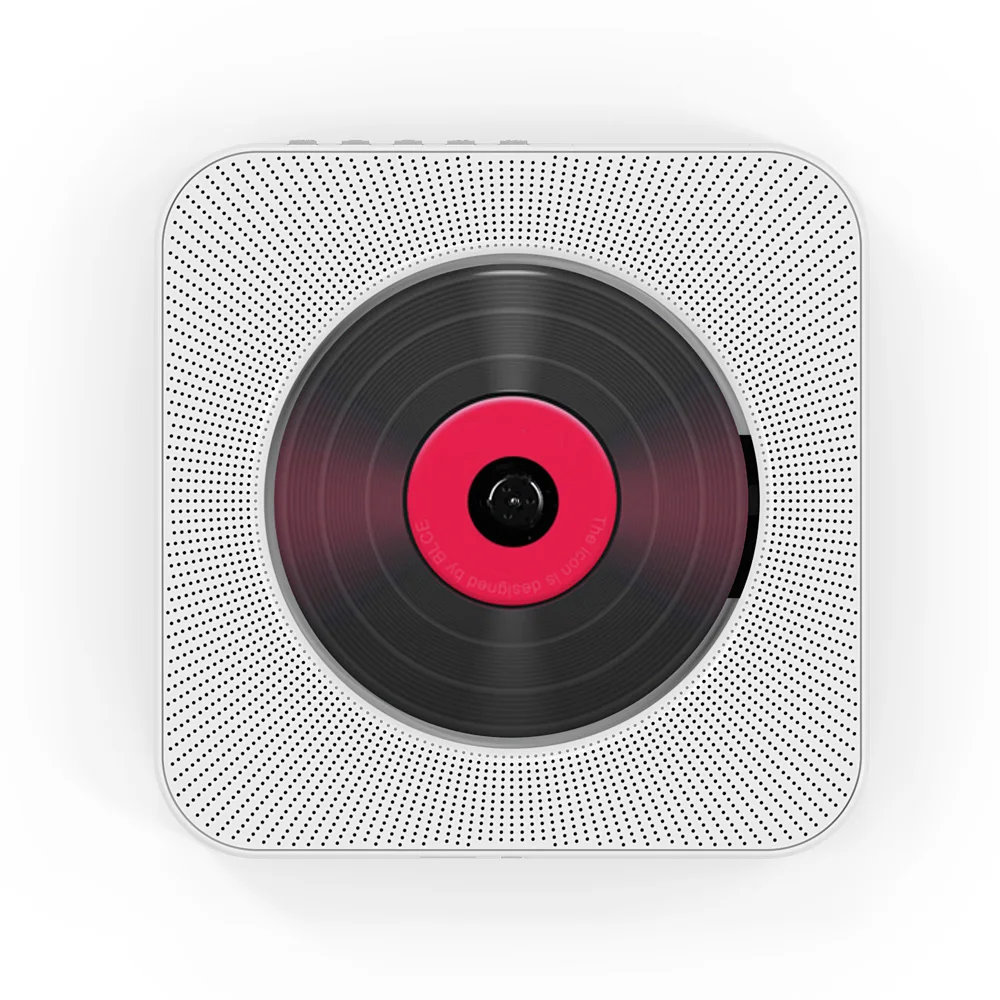 Настенный CD-проигрыватель KC-808 домашние аудио магнитофон Bluetooth-колонки с FM-радио