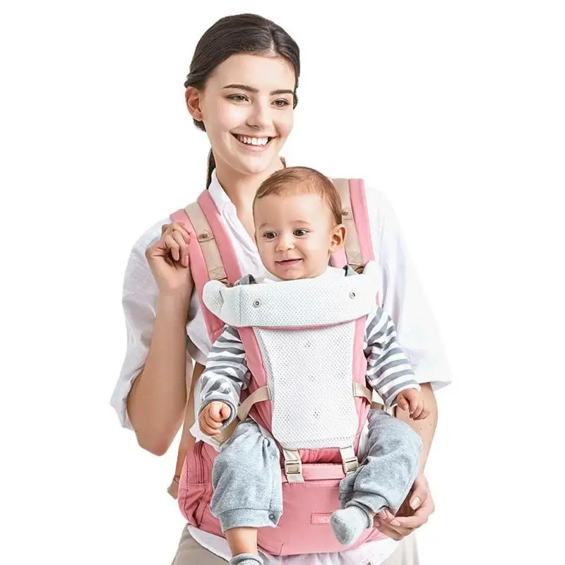 Backpacks & Carriers Newborn Baby Carrier Adjustable Infant Front Facing Hipseat Prevent O-type Legs Ergonomic Sling Backpacks Kid Position Lap Strap