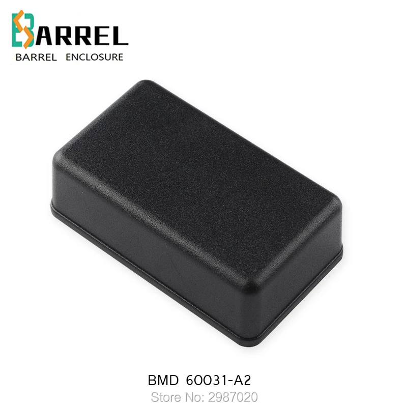 

10 pcs/lot 61*36*20mm ABS plastic enclosure for electronic project industry PCB board outlet case electrical sensor control box