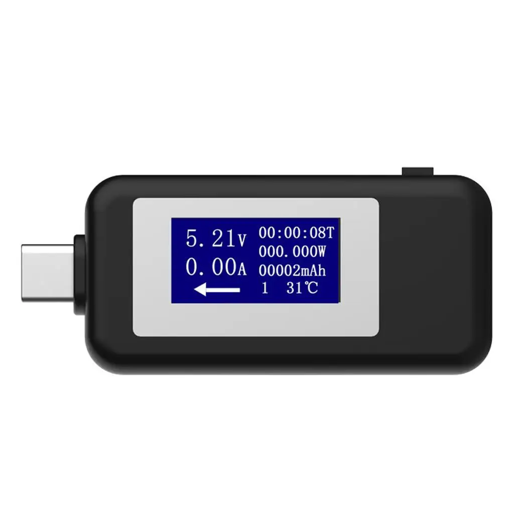

Tester Multifunction Current USB Tester 0 Monitor 0 0 0 5 Voltage 1A Voltmeter 99999mAh group 9 155W Meter Type-C