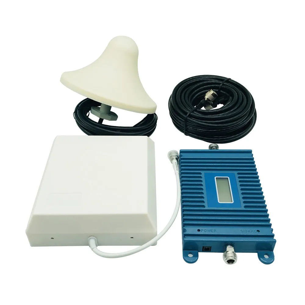 

LEORY 4G Repetidor LTE 800Mhz (Band 20) 4G Signal Booster 70dB Cellphone Cellular Signal Repeater Amplifier 4G Antennas WIth 10M