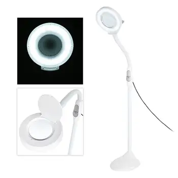 

Floor Stand Tattoo LED Cold Light Magnifier 5X Magnifying Lamp Eyeliner Manicure Beauty Light Tattoo Tools c