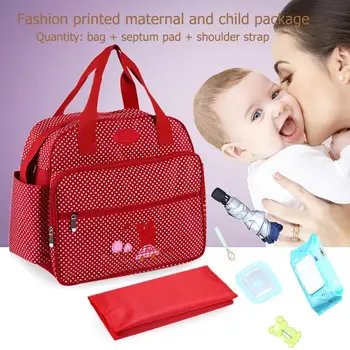 

Waterproof Insular Nappy Handbags Stroller Bag Baby Diaper Bags Large Capacity Maternity Multi-functional Mummy Shoulder Bags