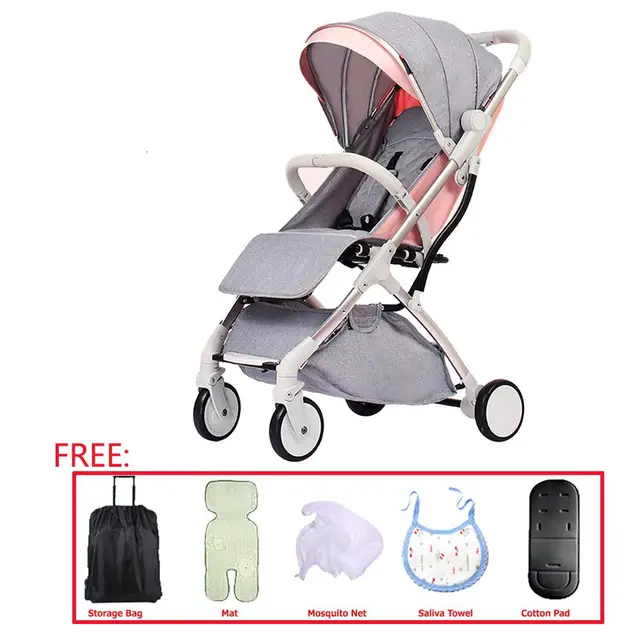 $US $77.09  Kidlove New Portable Mini Folding Umbrella Shape Sitting Stroller Lightweigh 2 in 1 Folding Prams F