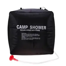 40L складная сумка для воды на солнечной энергии, с подогревом, для лагеря, ПВХ, для душа, для кемпинга, путешествий, пеших прогулок, альпинизма, барбекю, пикника, для хранения воды
