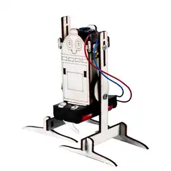 Электрический робот научный эксперимент посылка DIY Малый Производство комплект DIY стимпанк Модель Строительство Наборы сборки игрушка в
