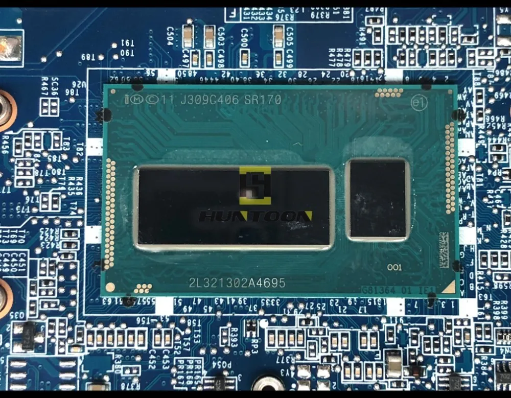 Материнская плата DA0ST6MB6F0 для ноутбука Lenovo IdeaPad Flex 14 серий SR170 90004342 ОЗУ 2 Гб 100%