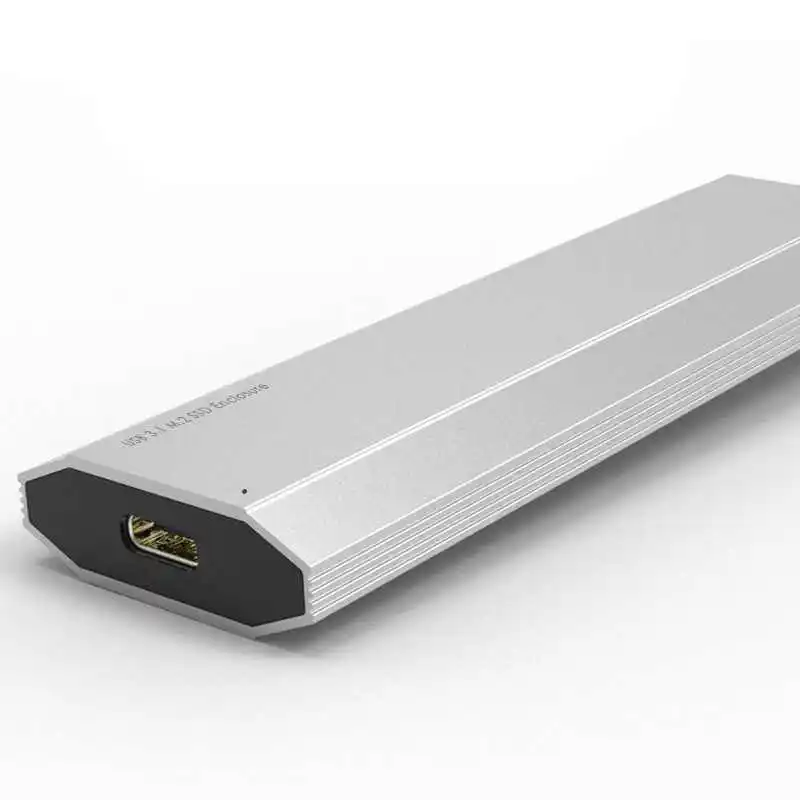 Чехол Nvme Pcie M.2 Ssd на Usb 3 1 Тип C 10 Гбит/с внешний алюминиевый охлаждающий чехол 2242 2280