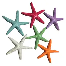 36 шт., морская звезда, смола, сделай сам, креативный микроландшафт ручной работы, домашнее украшение для свадебной вечеринки, искусственные морские Подвески со звездами