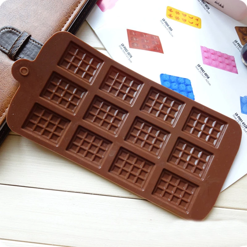 

Silicone Mini Bakeware Kitchen Tool Silicone Chocolate Mold Candy Maker Sugar Form Bar Block Ice Tray Cake Tool