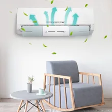 Регулируемый Кондиционер, предупредительный чехол, ветровое стекло, кондиционер, перегородка, защита от ветра, направляющая месяц, прямая защита от ветра