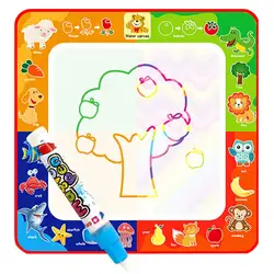 Новые детские магические воды холст, 1 волшебная ручка + живопись доска-игрушка образование детей граффити Цвет рисовальные игрушки G