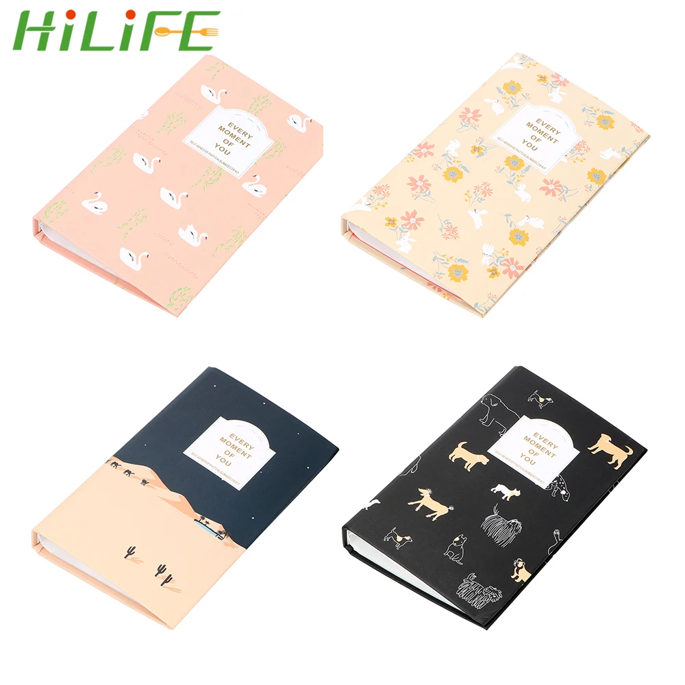 

HILIFE 84 Pockets Mini Instant Polaroid Photo Album Creative For Fujifilm Instax Mini Film Instant Picture Case Storage
