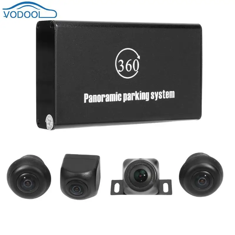 

360 Degree Panorama System Car DVR 4 Cameras 720P Car Dash Cam Automobile Recording Rearview Camera Car Accessaries