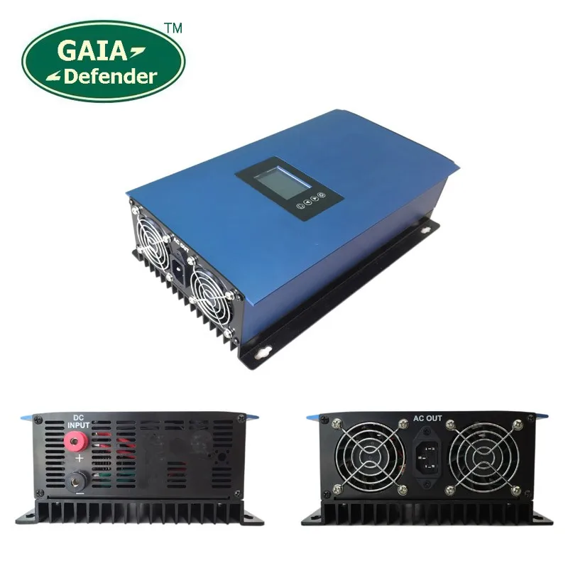 

1000W MPPT Solar Grid Tie Power Inverter with Limiter Sensor DC 22-60V / 45-90V to AC 110V 120V 220V 230V 240V connected system
