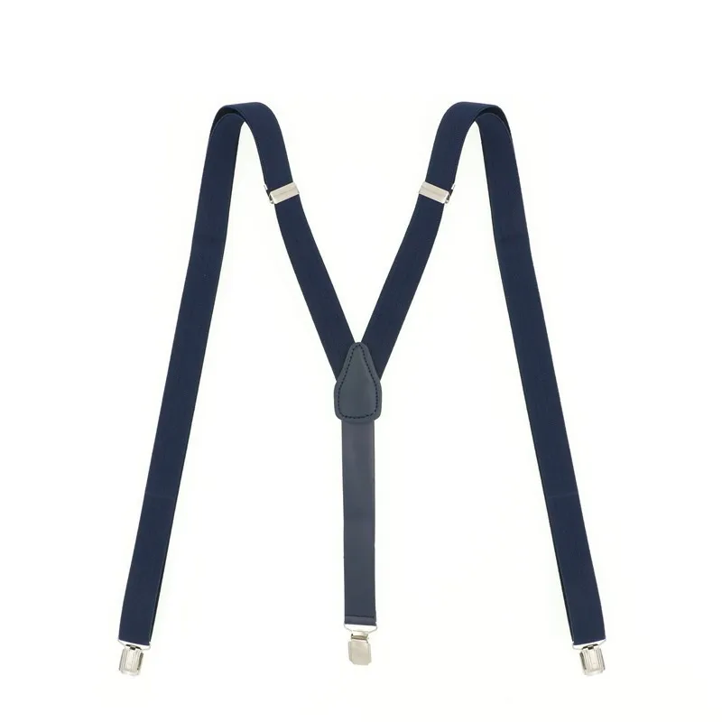 130cm Extra Long Suspenders Mens Tall High 2.5cm Wide Y Back Clip On Braces Suspender Male