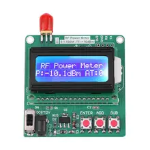 Nova Digital LCD Voltímetro Wattímetro Medidor De Energia RF-75 ~ 16 1 dBm-600 MHz Atenuação de Freqüência de Rádio valor de Potência Amperímetro Volt Watt