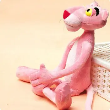 

Pink Panther Stuffed Plush Toy Doll Kids 15'' Lovely Naughty Soft Plaything Gift Kids Children Toy Animal Doll Gift Figurines