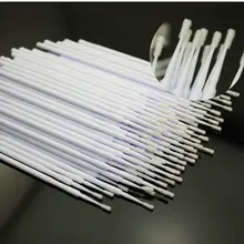 100 шт зубные Одноразовые микро-аппликатор кисти черный/белый Размер 1,2 мм