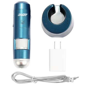 

HT-BW30 5-200X Adjustable HD Skin Hair Follicles of the Scalp Detector Wifi Household Portable Skins Tester can be Photoed