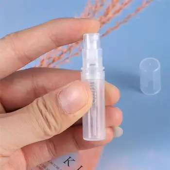 

60 Pcs 2ml Mini Portable Perfume Spray Bottle Travel Refillable Perfume Atomizer Plastic Perfume Bottle Recipient Containers